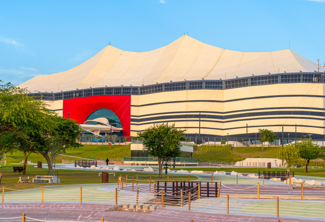 Design and architecture of Ahmad Bin Ali Stadium