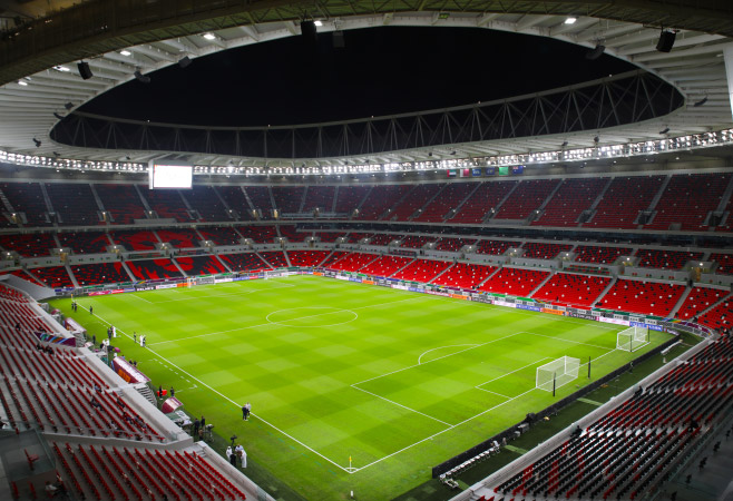 Location of Ahmad Bin Ali Stadium
