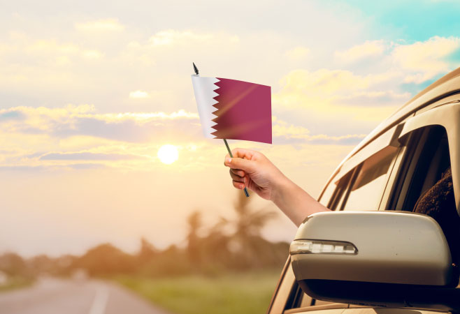 Can you travel from India to Qatar by road? Can you travel from India to Qatar by road?