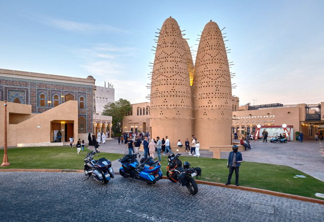 How to reach Katara Mosque