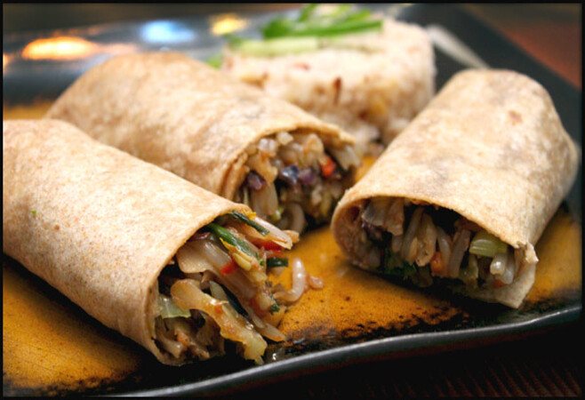 Burritos at Abocado - Mexican restaurant in Qatar