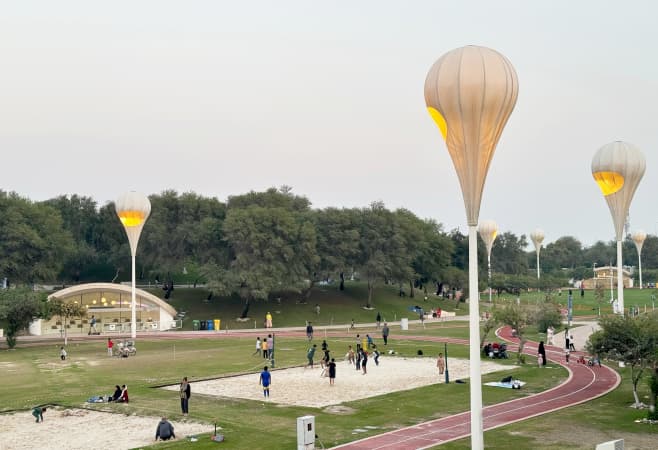 Oxygen Park is designed to promote an active lifestyle Oxygen Park is designed to promote an active lifestyle