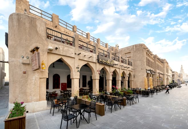 West Walk Qatar is known for its diverse restaurant scene and stylish ambiance
